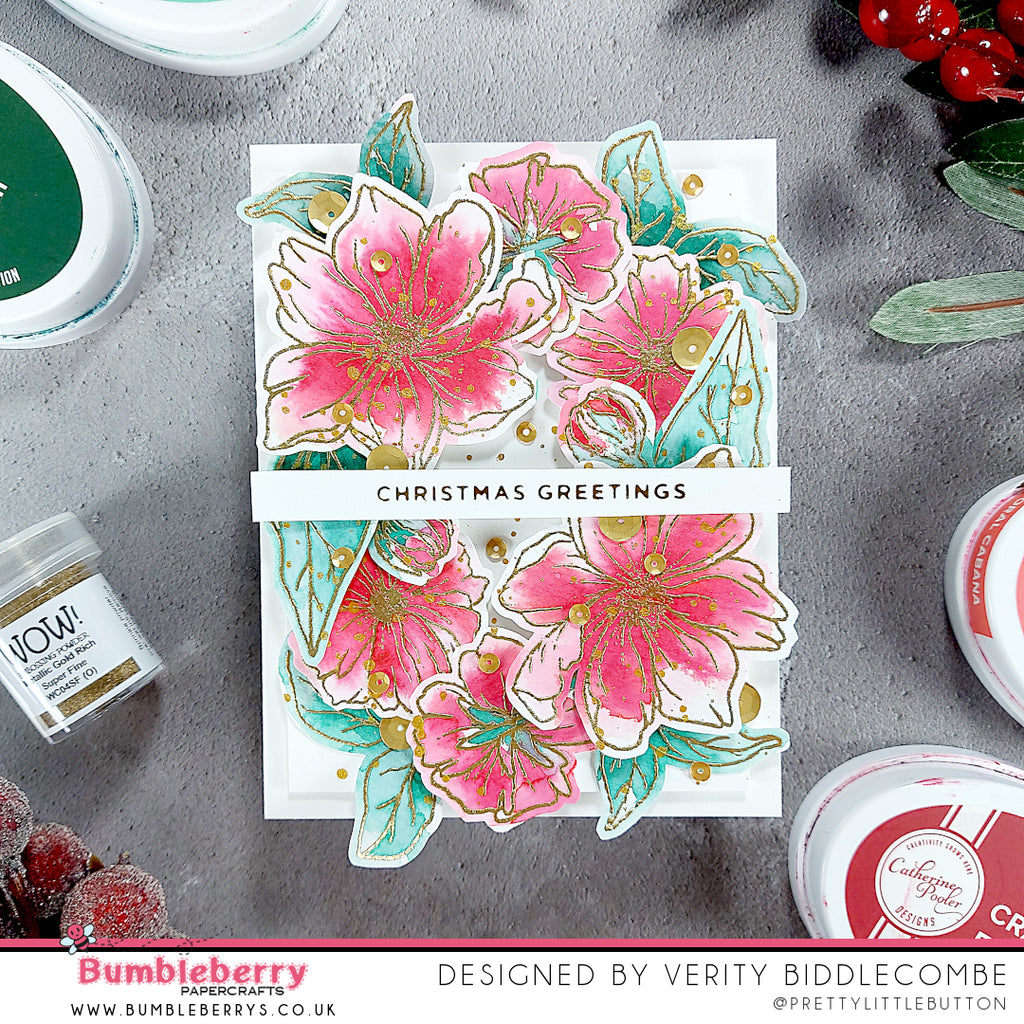 Créer une couronne de Noël sans tampons de Noël