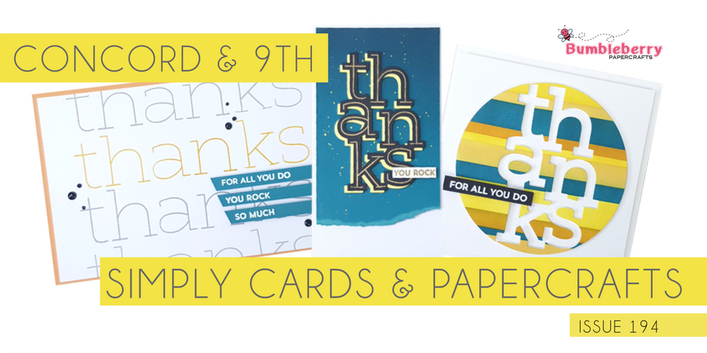 Simply Cards & Papercrafts Magazine Feature (Issue 194)