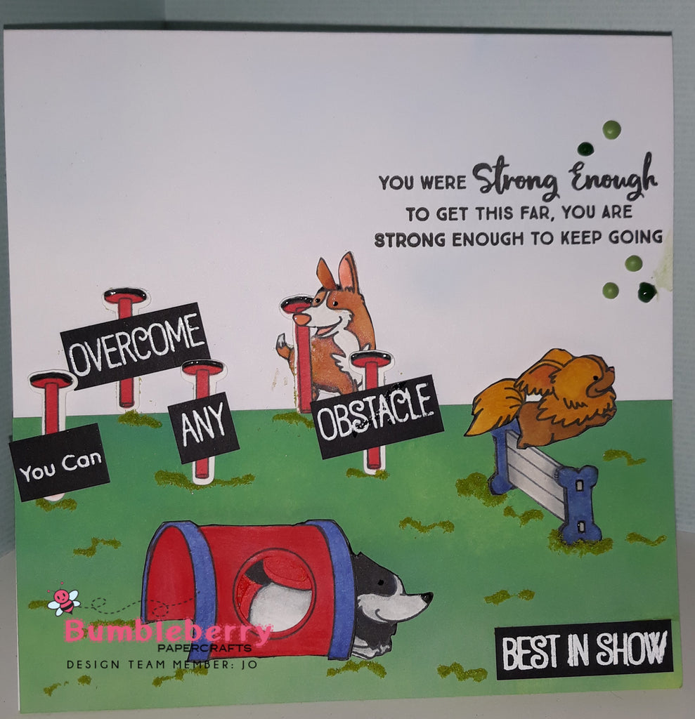 Meilleure carte d'encouragement mignonne, utilisant la dernière version de MFT.