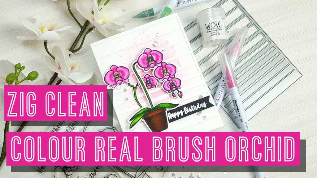 Zig Clean Color Real Brush Orchidée - Avery Elle