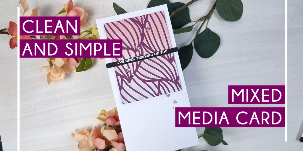 Carte multimédia propre et simple