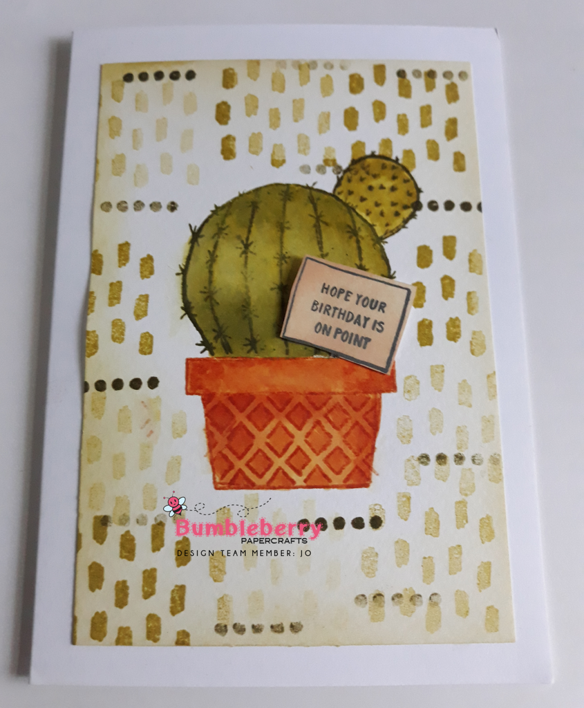 Using Your Distress Inks and Oxides For Easy Water Colouring...... using Concord and 9th Stuck On You