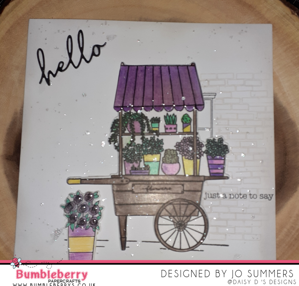 Un regard sur un autre chariot de fleurs, cette fois de Concord & 9TH.