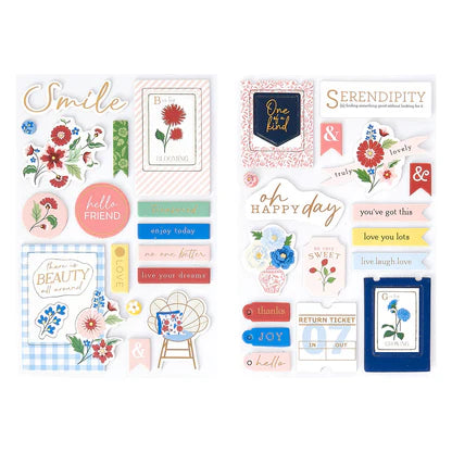 Bayfair Chipboard Embellishments from Rosie's Studio*