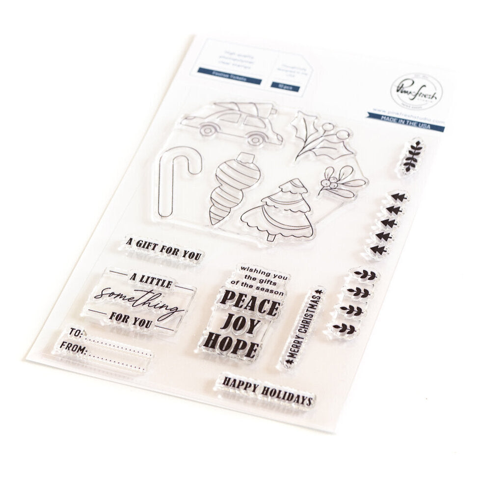 Festive Tickets stamp - RETIRING