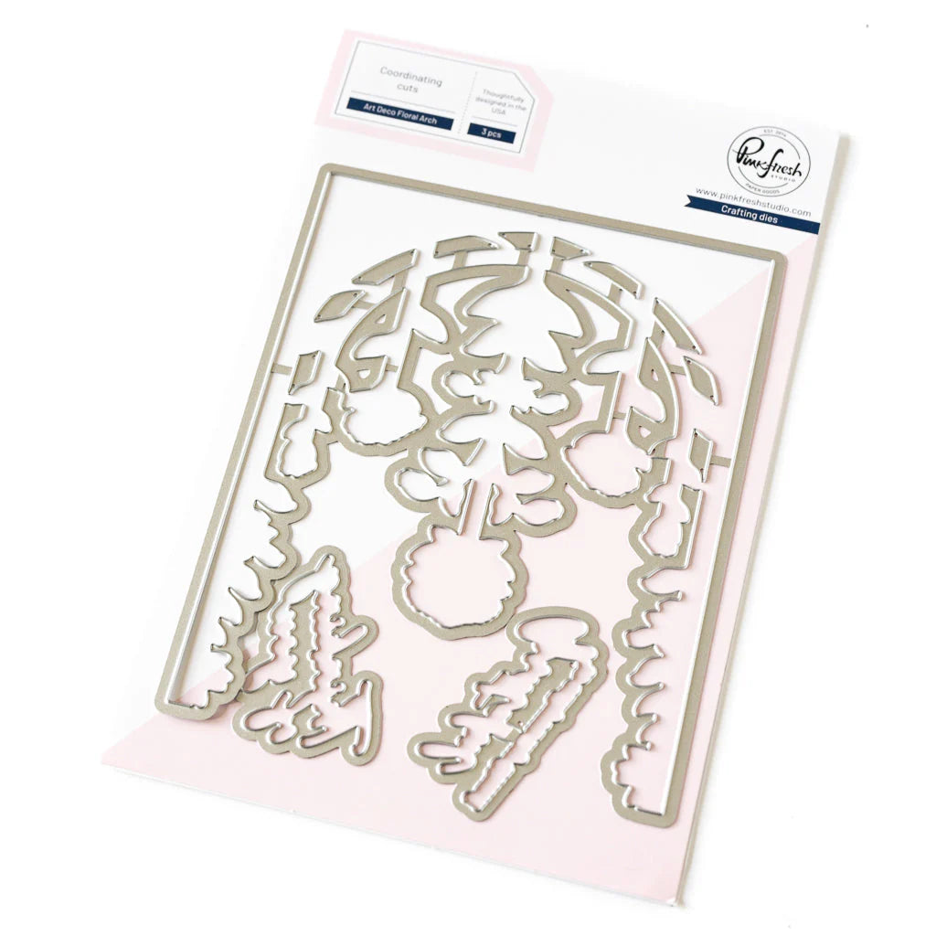 Art Deco Floral Arch die