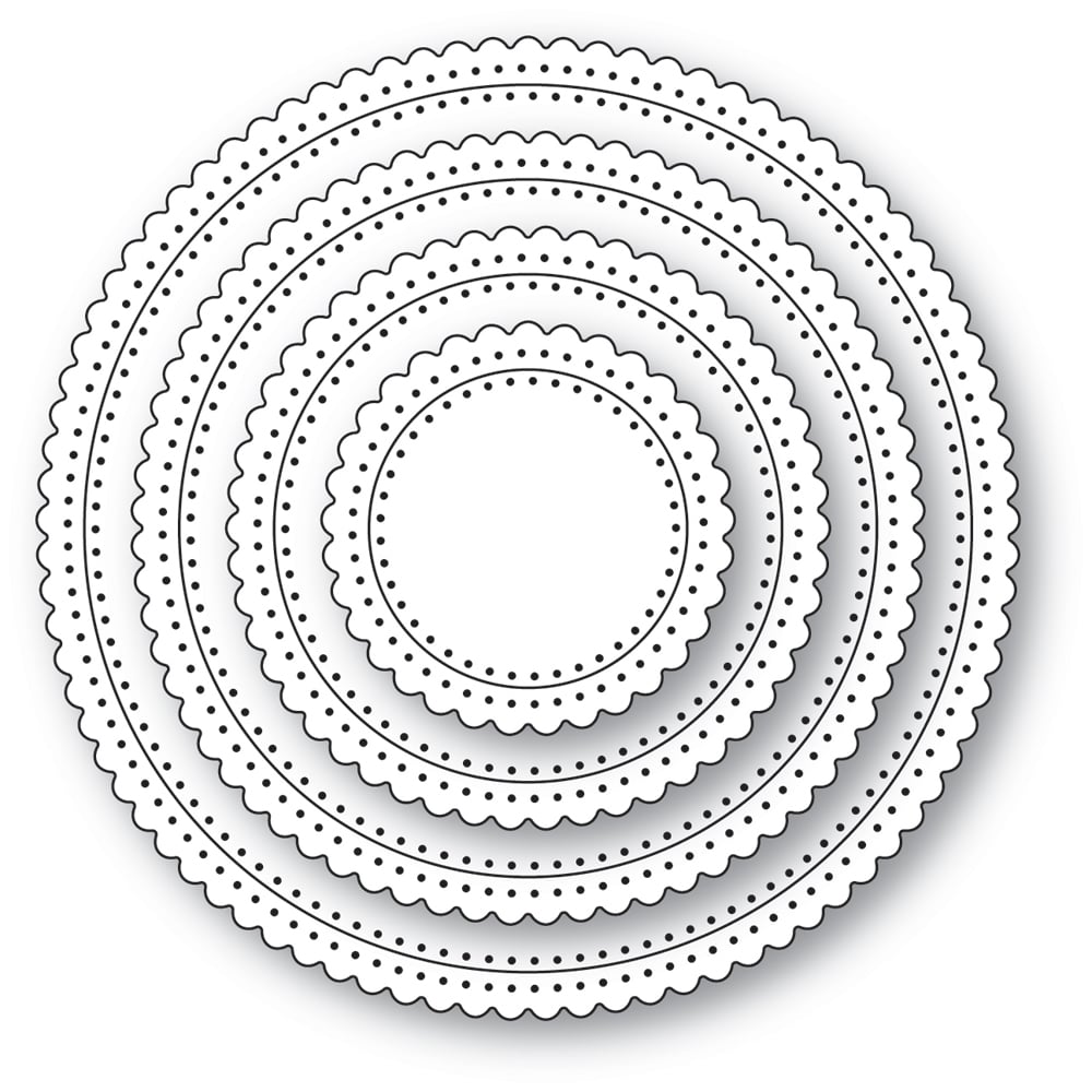 Scallop Pinpoint Rings