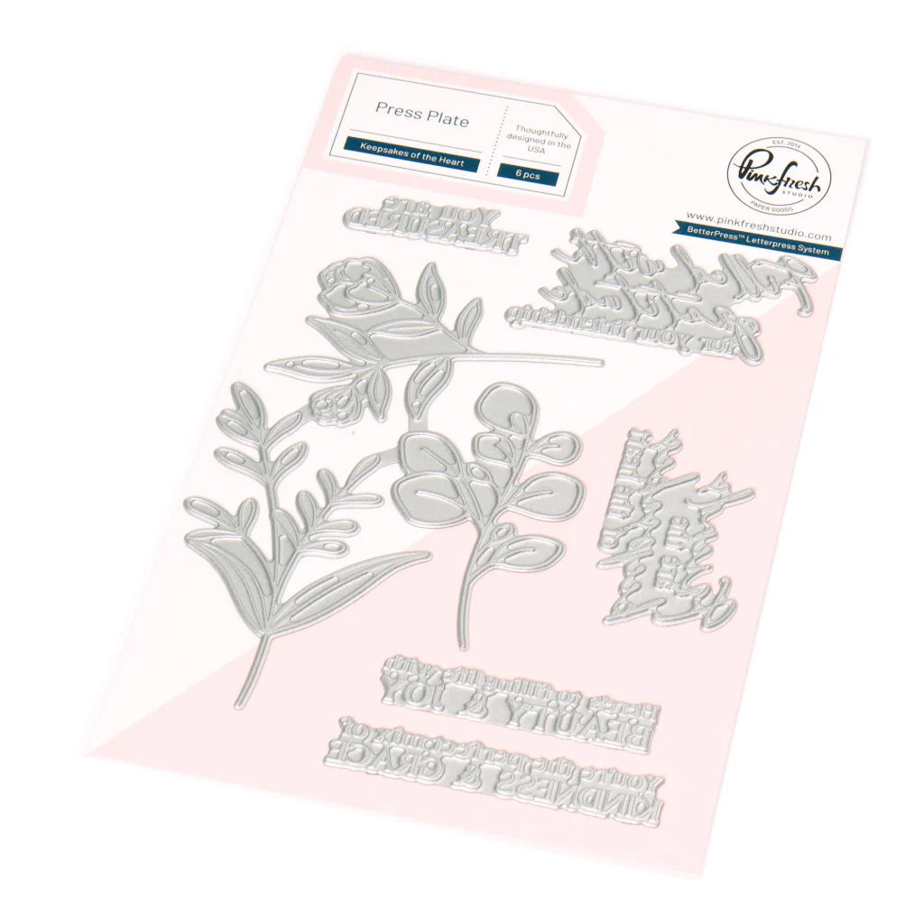 Keepsakes of the Heart press plate