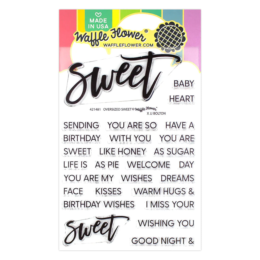 Oversized Sweet Stamp Set