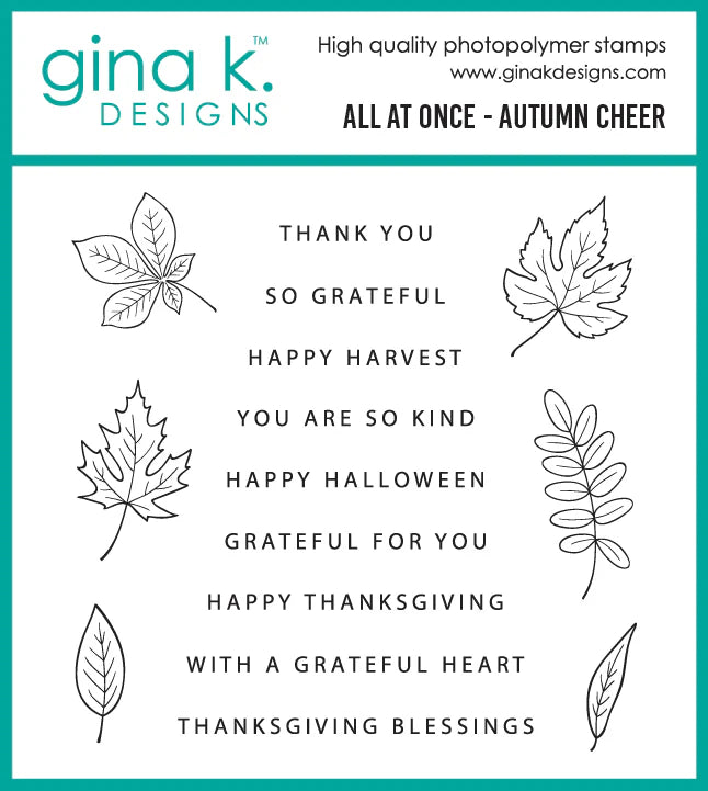 All at Once- Autumn Cheer Stamp Set