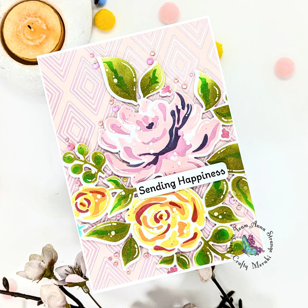 Damask Layering Stencil Set*