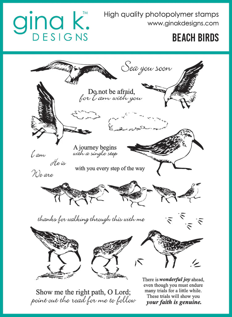 Beach Birds Stamp Set