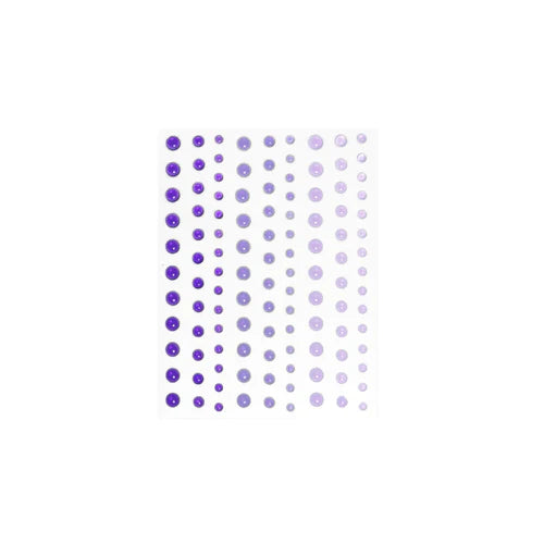 Translucent Purples Hero Hues Enamel Dots*