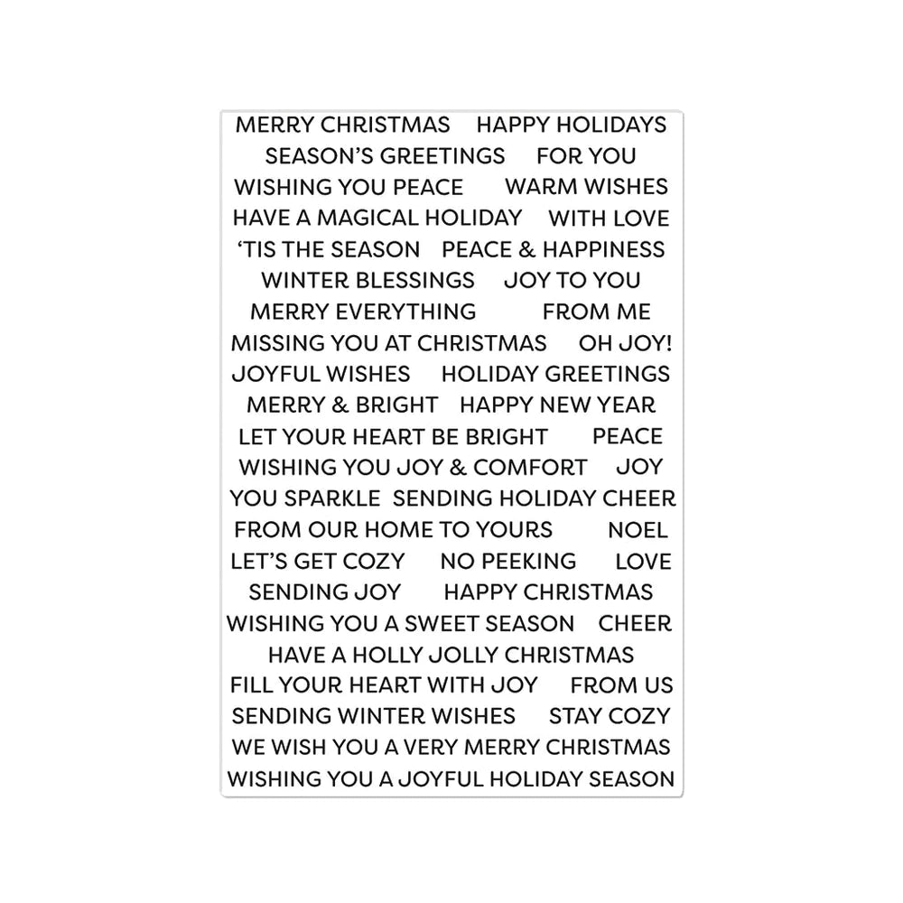 Bandes de sentiment de Noël