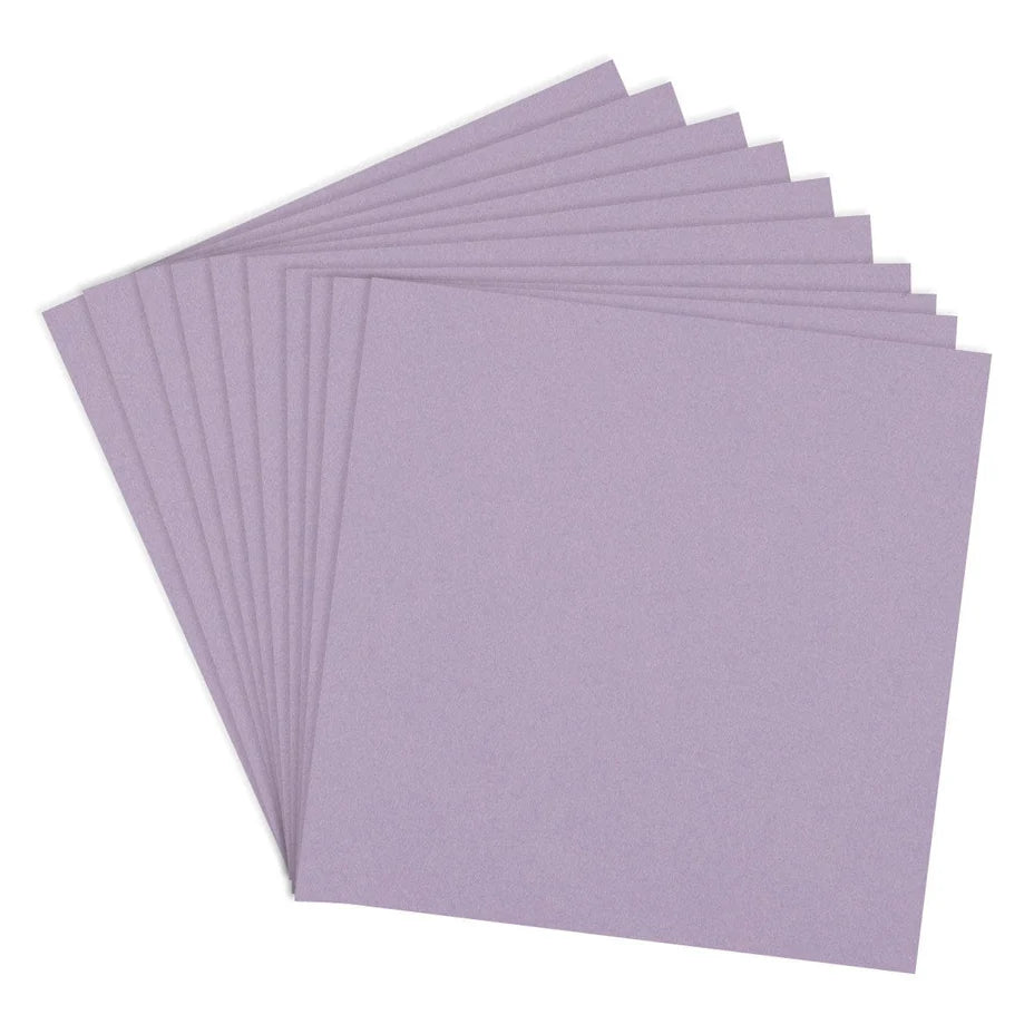 Lavender ColorWheel Cardstock 12" x 12" - 10 Sheets