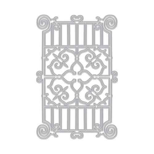 Ornate Gate Cover Plate (F)