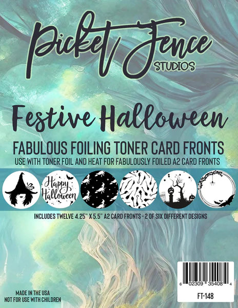 Fabulous Foiling Toner A2 Card Fronts (12 pk)-Festive Halloween*