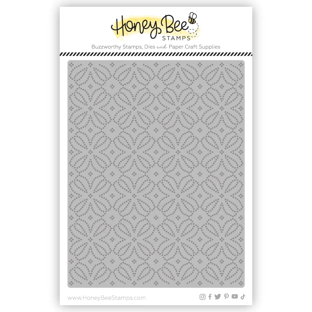Assiette de couverture percée Fall Flourish A2 - Coupes de miel
