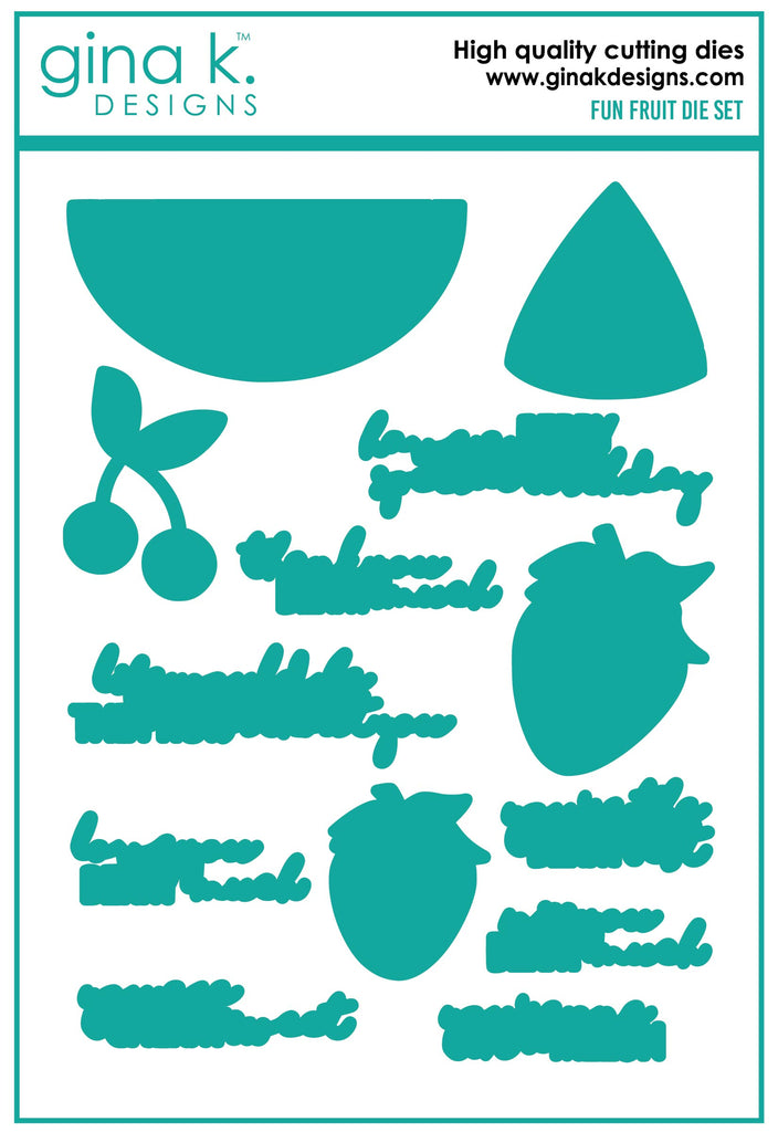 Fun Fruit Die Set - RETIRING