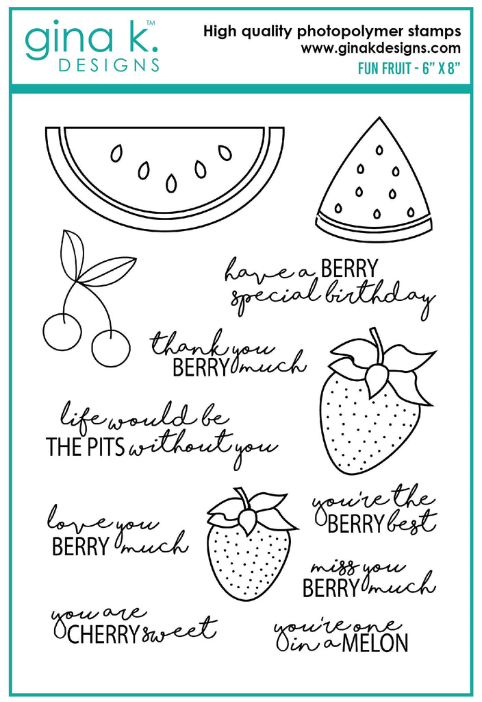 Fun Fruit Stamp Set - RETIRING