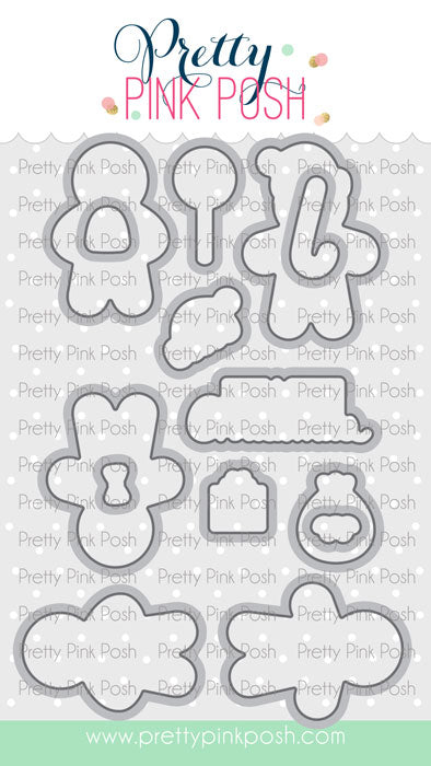 Gingerbread Friends Coor Die Set