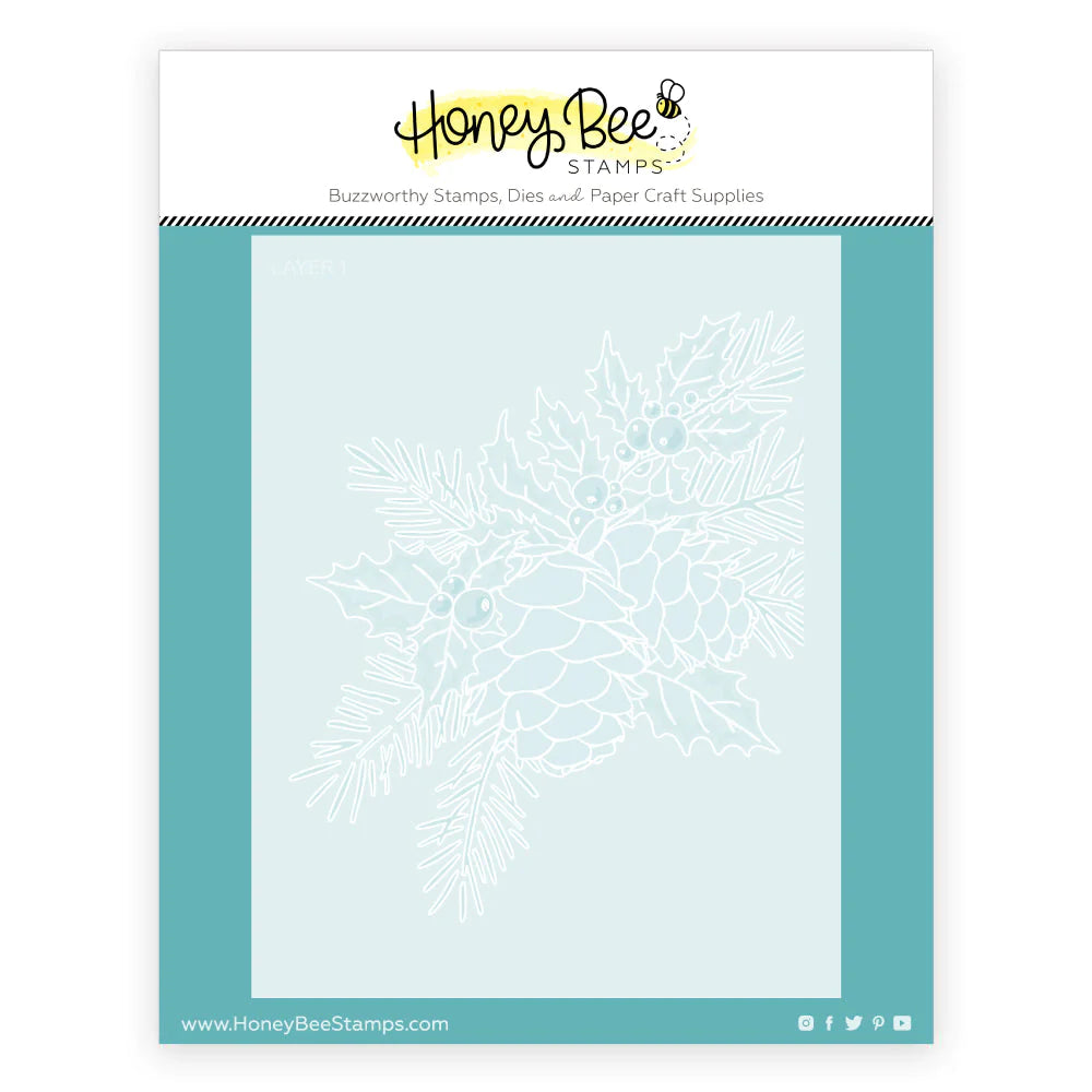 Good Tidings - Set Of 6 Coordinating Stencils