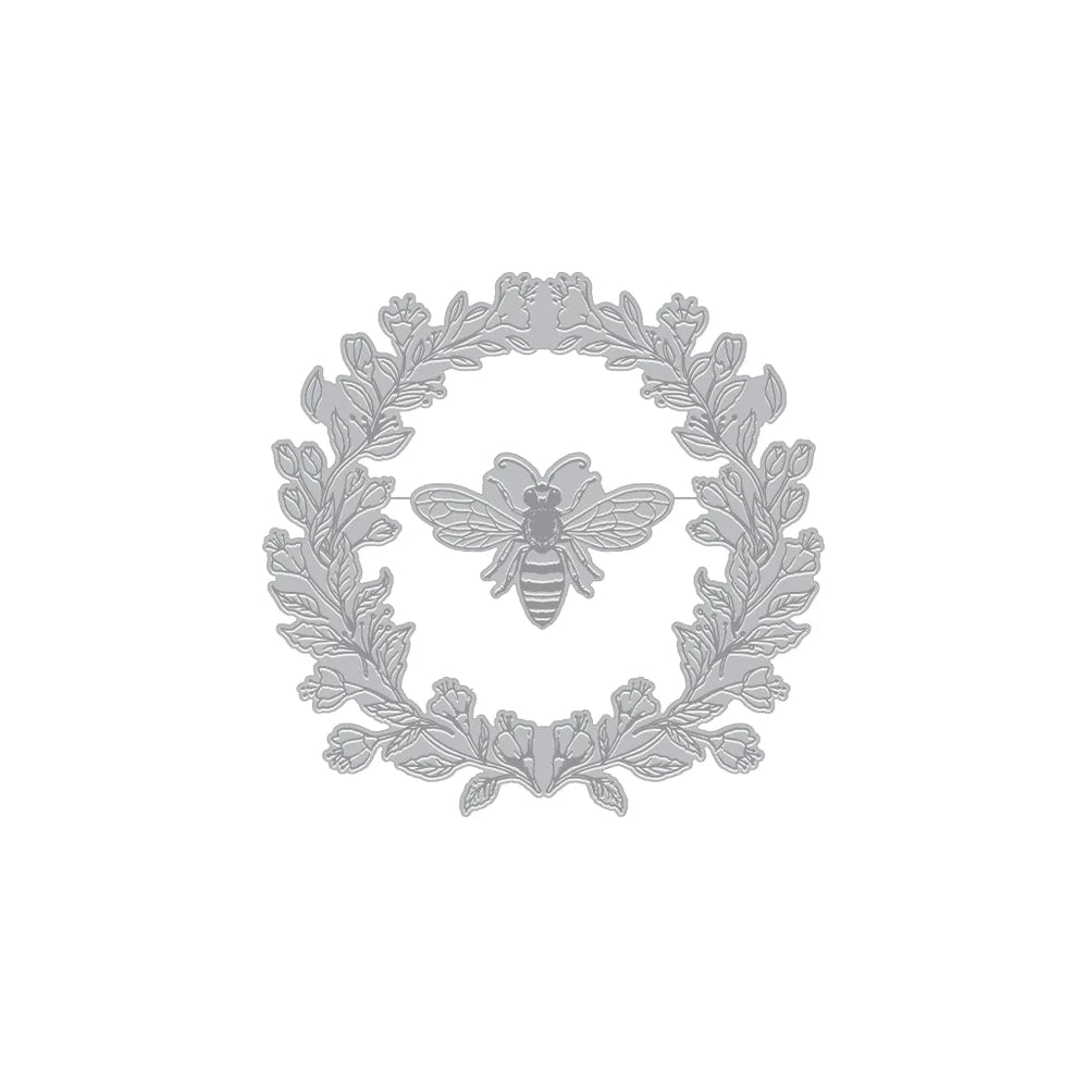 Antique Bee Letterpress + Foil Plate (D)