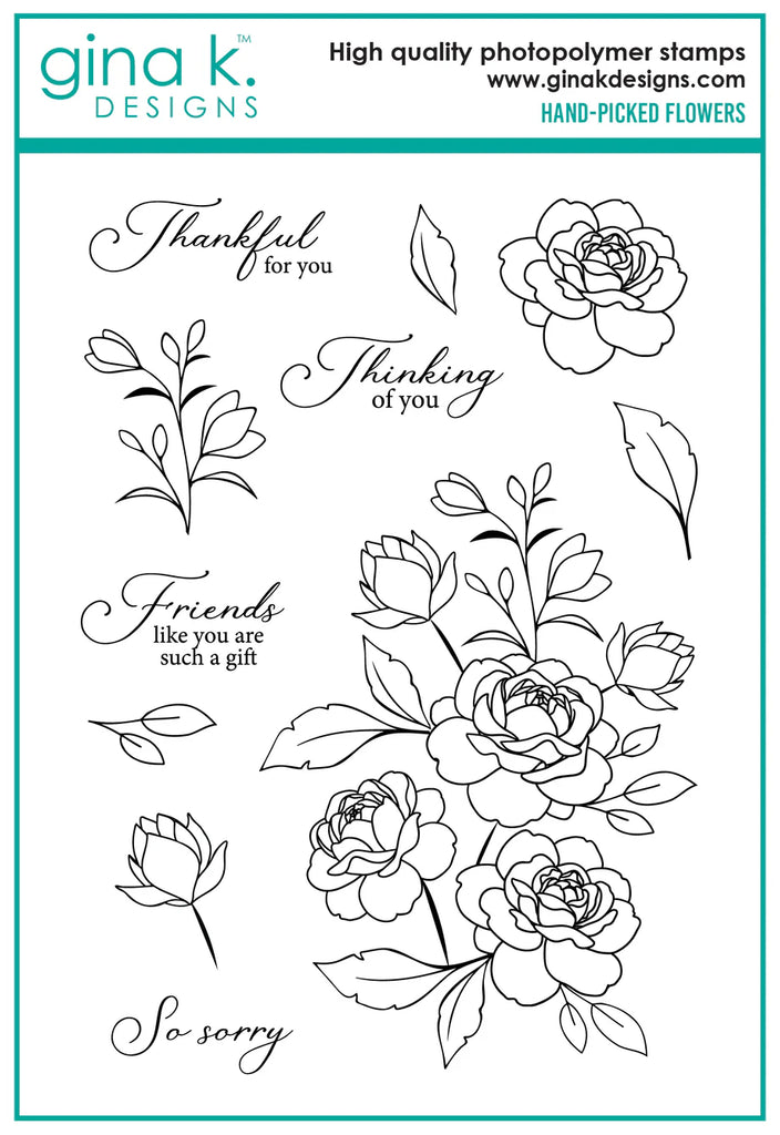 Hand-Picked Flowers Stamps