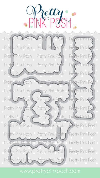 Holiday Word Scenes Coor DIe Set