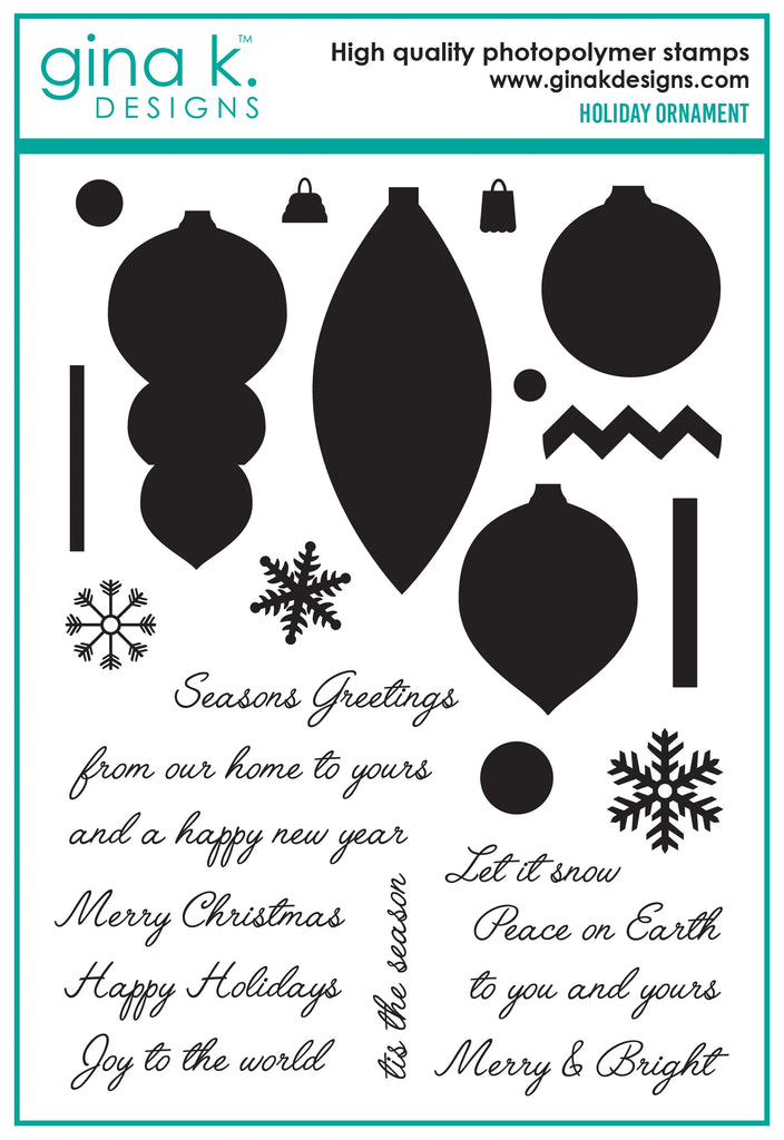 Holiday Ornaments Stamp Set - RETIRING