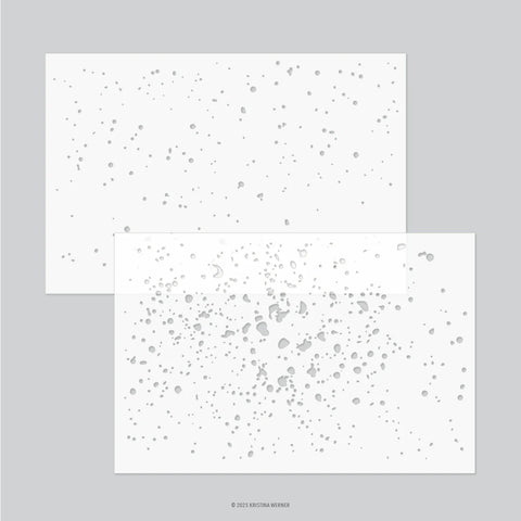Splatter Texture Stencil Pack (2 qty; 6 x 9)