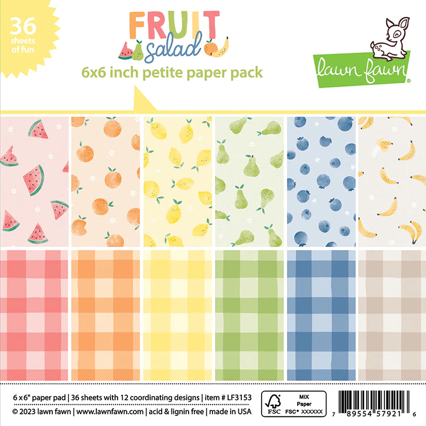 Petit paquet de papier pour salade de fruits