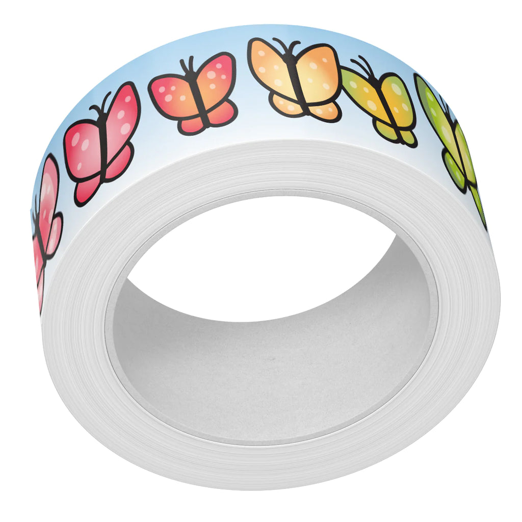 Ruban Washi Papillon Bisous