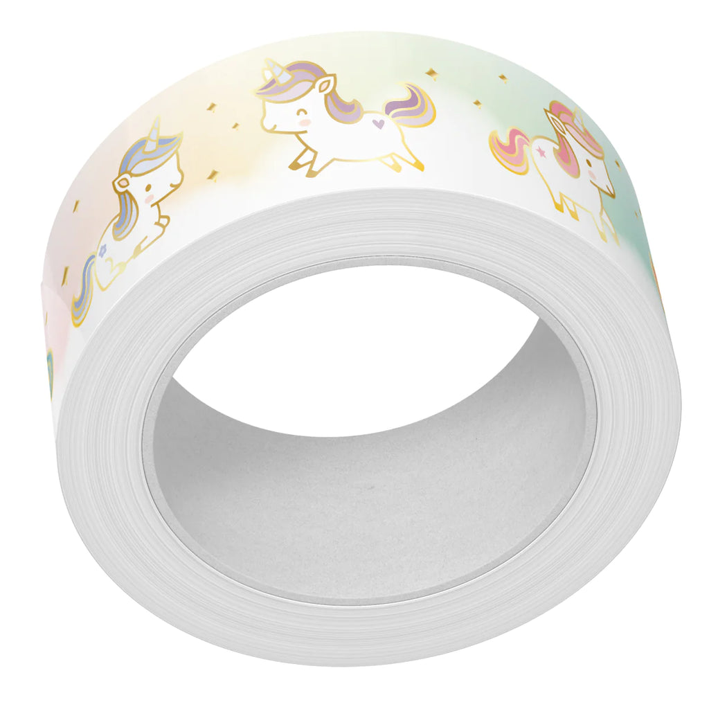 Ruban Washi déjoué Licorne Party