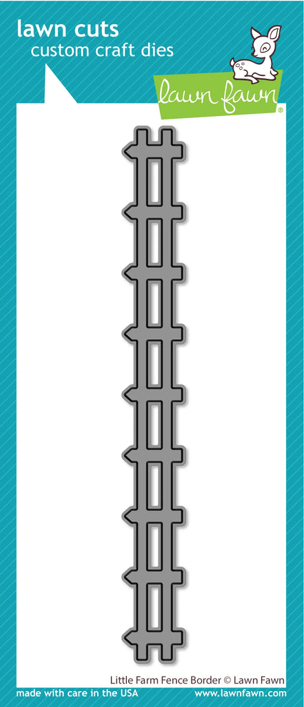 Petite bordure de clôture de ferme