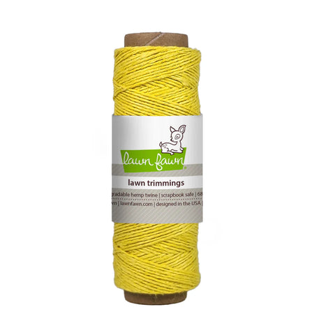 Yellow Hemp Twine*