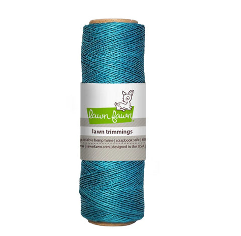 Teal Hemp Twine*