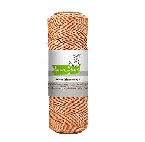 Cantaloupe Hemp Twine*