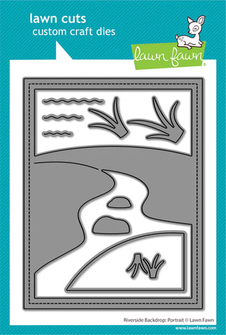 Riverside Backdrop: Portrait