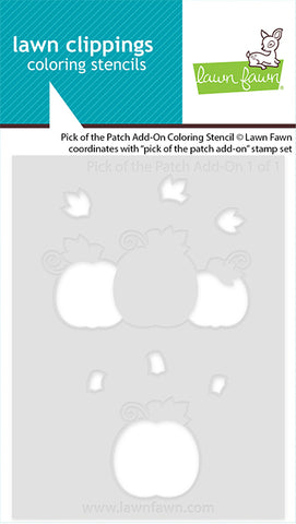 Pick Of The Patch Add-On Coloring Stencil