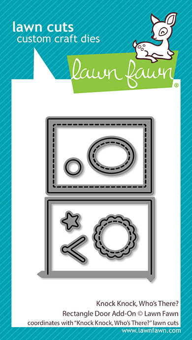 Knock Knock, Who'S There? Rectangle Door Add-On