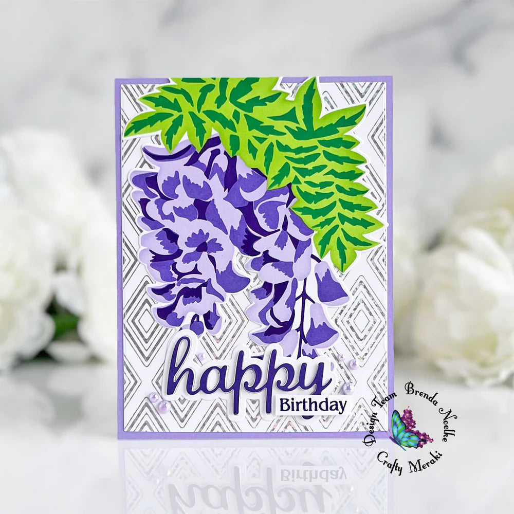 Lavender Whimsy Layering Stencil Set *