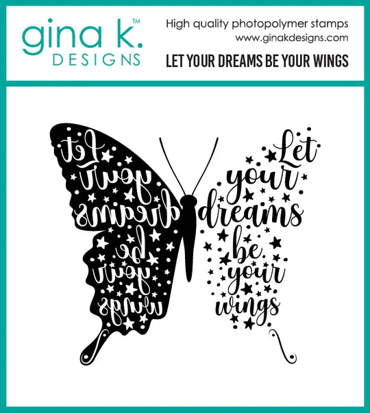 Let Your Dreams Be Your Wings Stamps