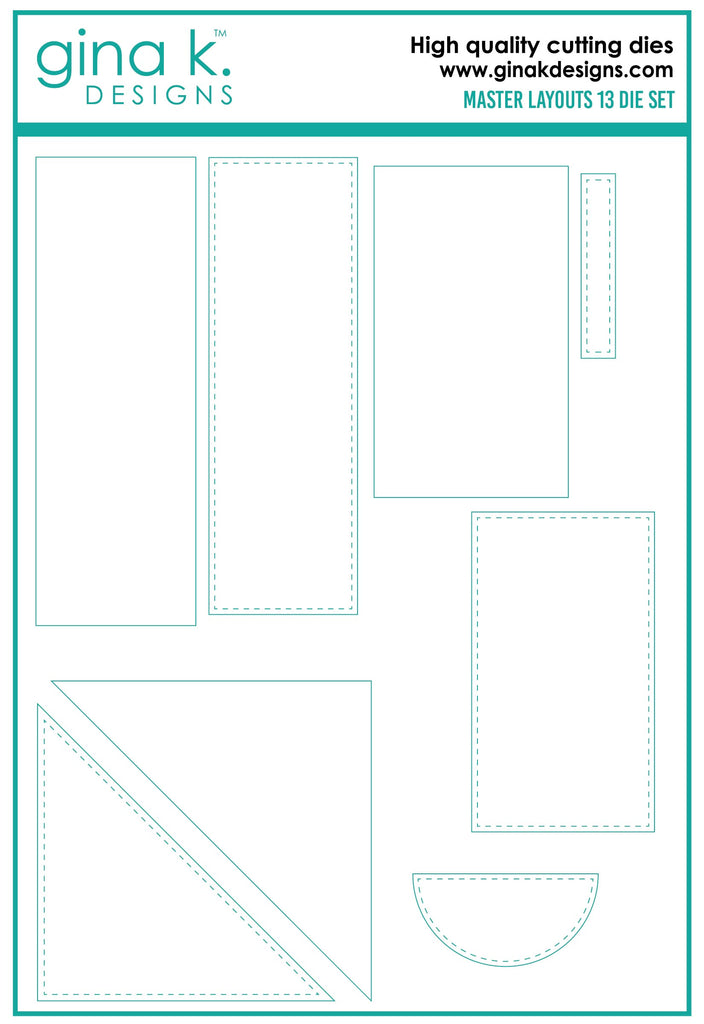 Ensemble de 13 matrices Master Layouts