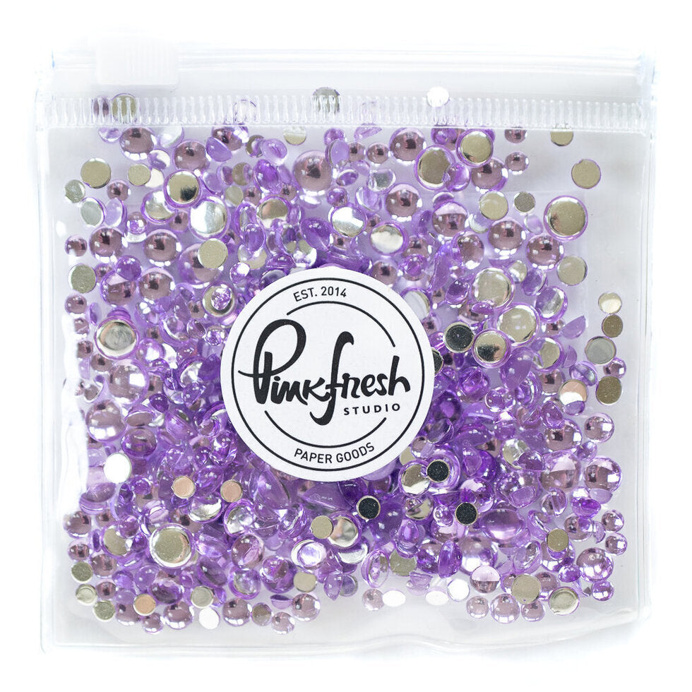 Gouttes transparentes : Lilas