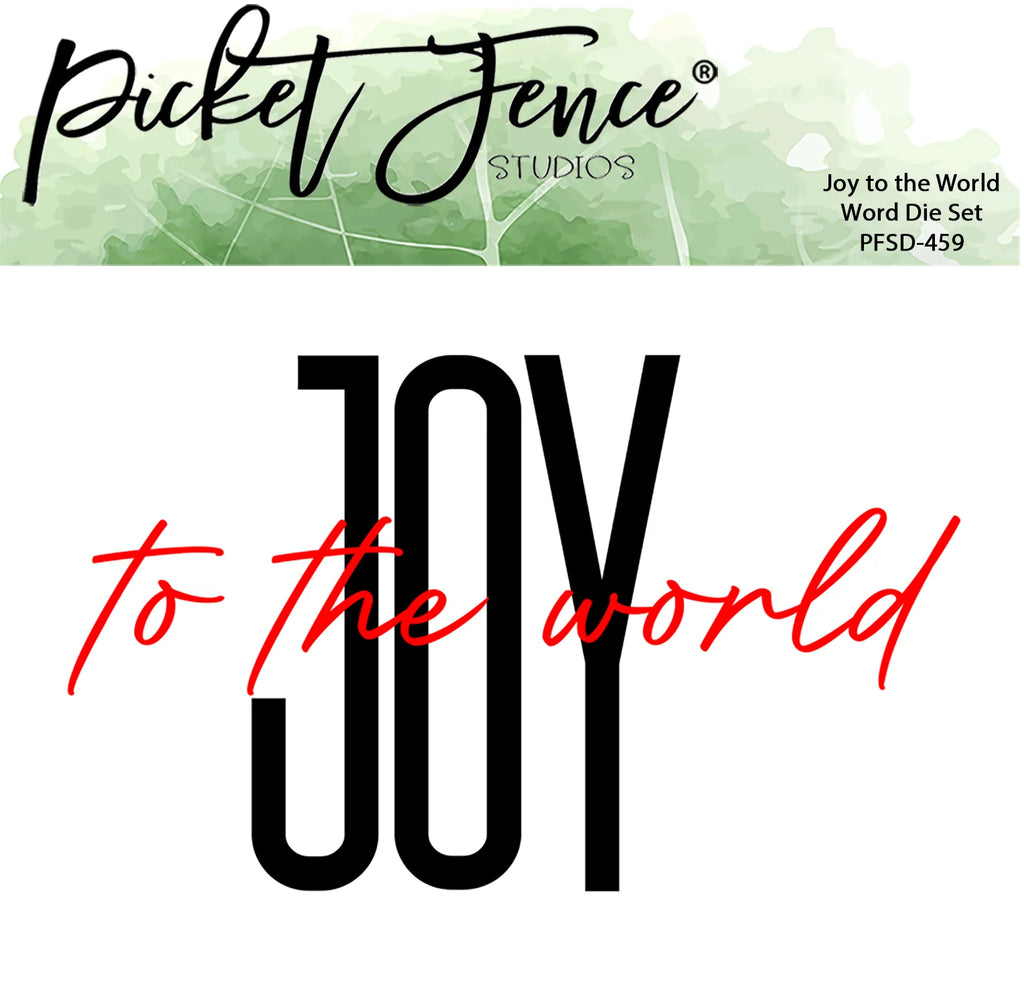 Joy to the World Word Die Set (Die size various)*