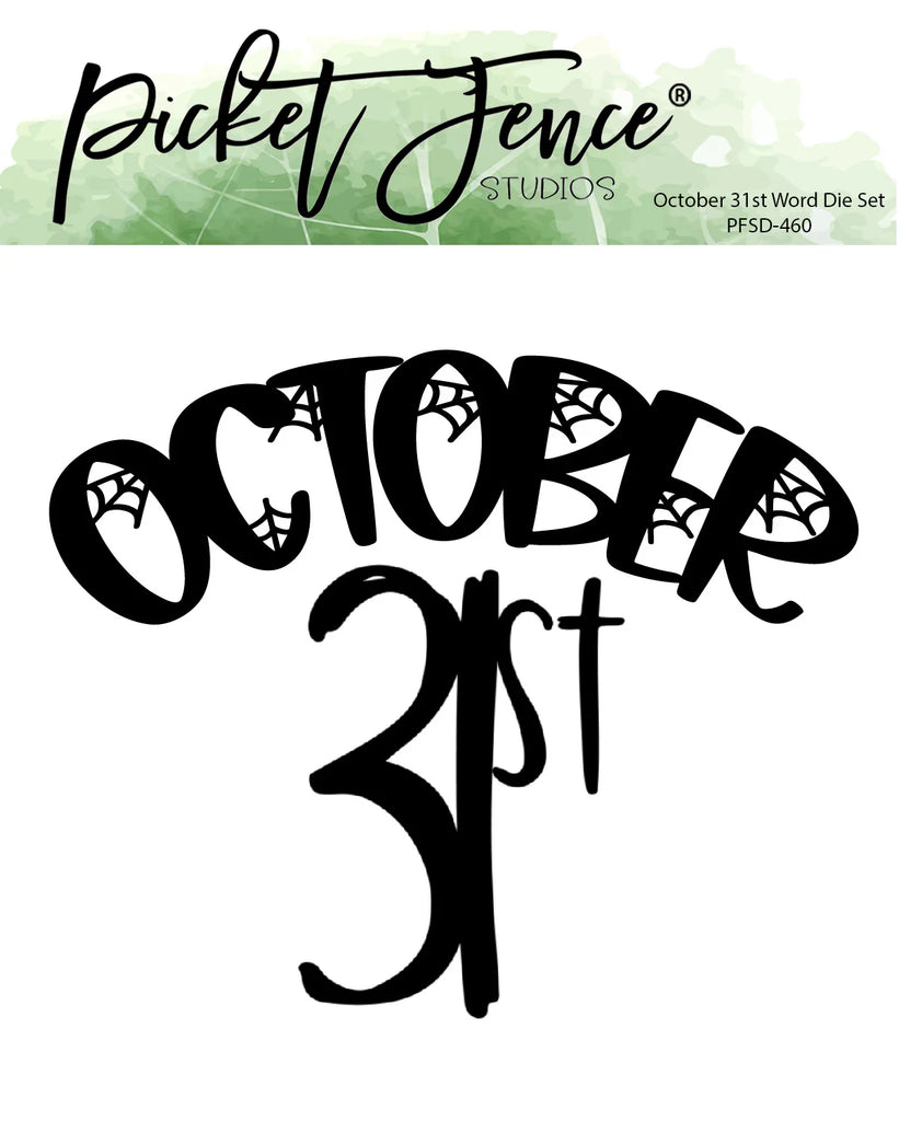 October 31st Word Die Set (Die size various)*