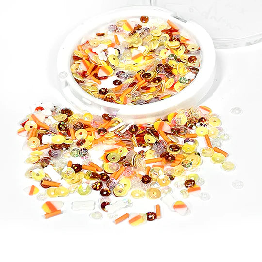 Mélange de paillettes Plus - Candy Corn