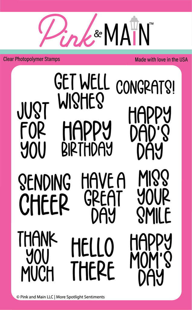 More Spotlight Sentiments