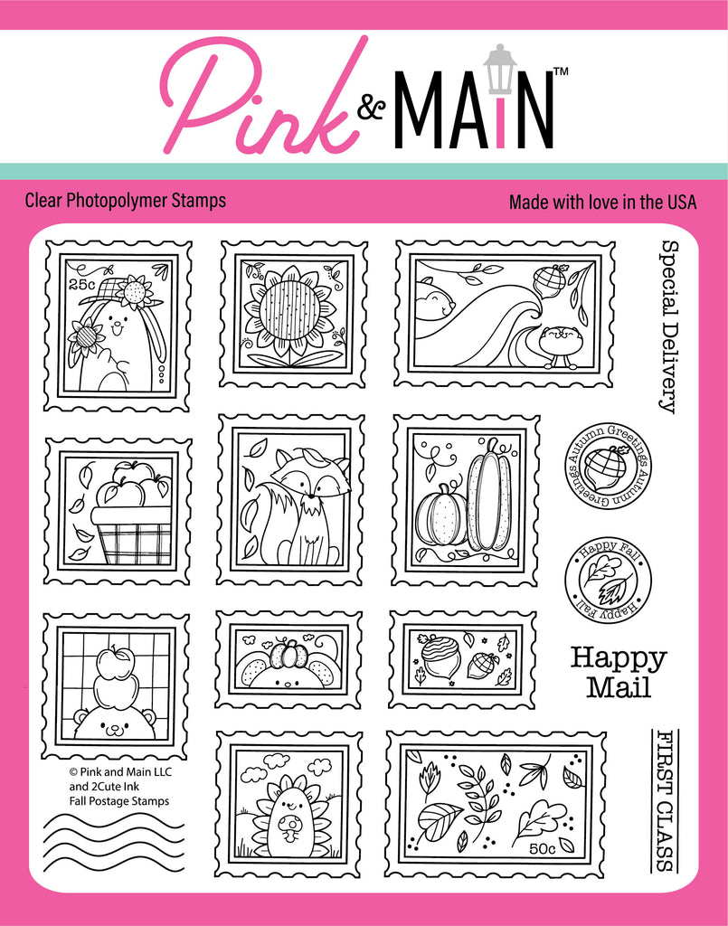 Fall Postage Stamps